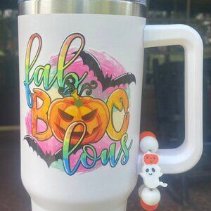 Halloween Fab boo lous Tumbler Set